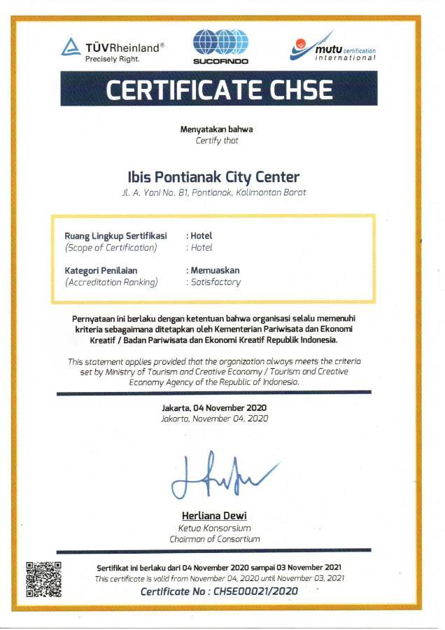 Ibis Pontianak City Center Dış mekan fotoğraf